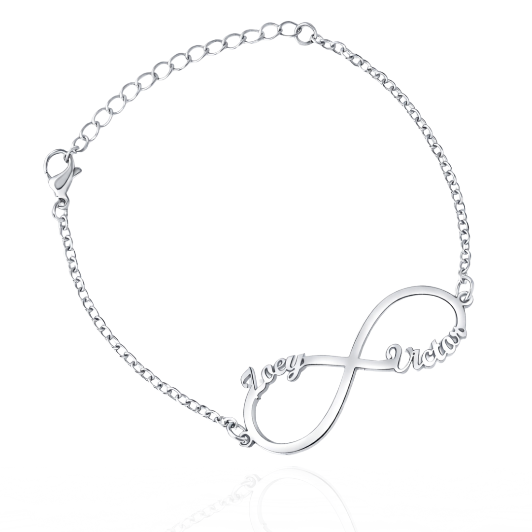 Pulseira Infinito Personalizada