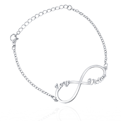 Pulseira Infinito Personalizada