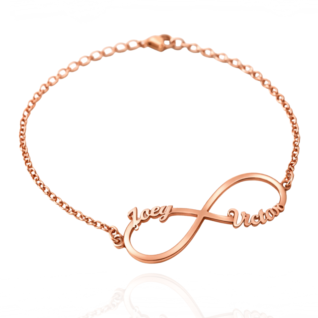 Pulseira Infinito Personalizada