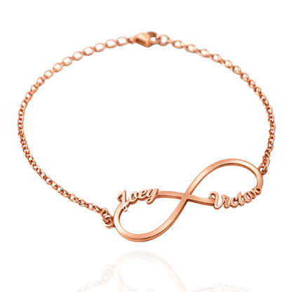 Pulseira Infinito Personalizada