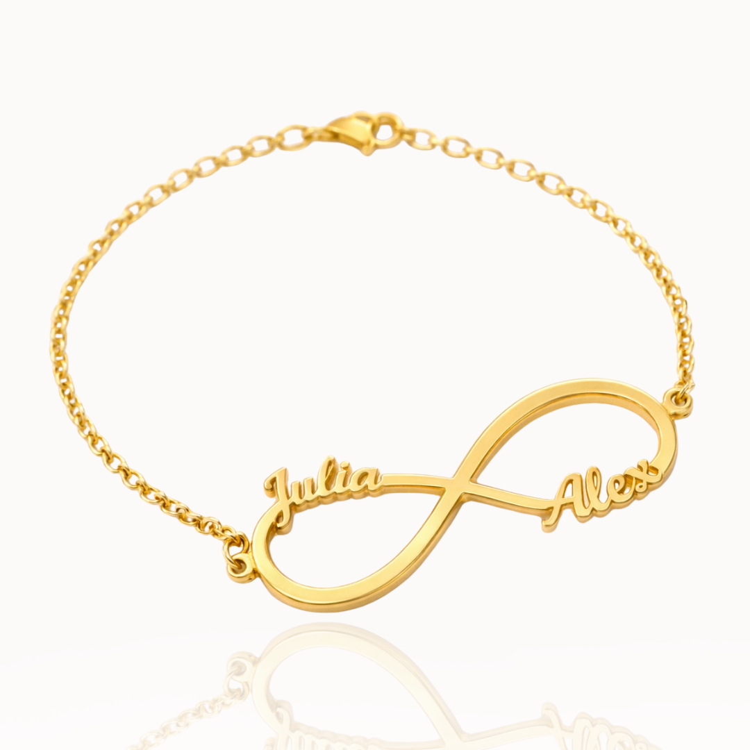 Pulseira Infinito Personalizada