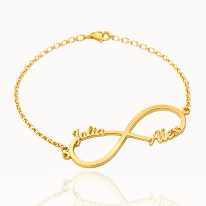 Pulseira Infinito Personalizada