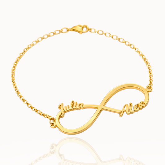 Pulseira Infinito Personalizada