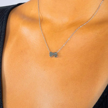 Colar Coração com Inicial Personalizada